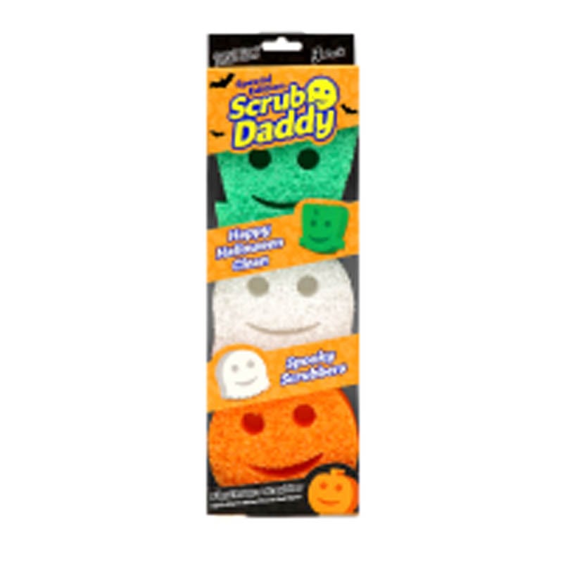 Scrub Daddy Halloween Shapes 3 count in packaging